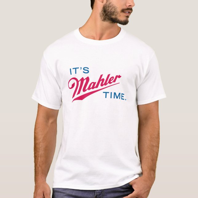 T-shirt C'est l'heure de Mahler (Devant)
