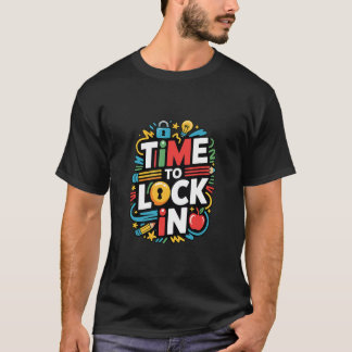 T-shirt C'est l'heure de verrouiller les professeurs de jo