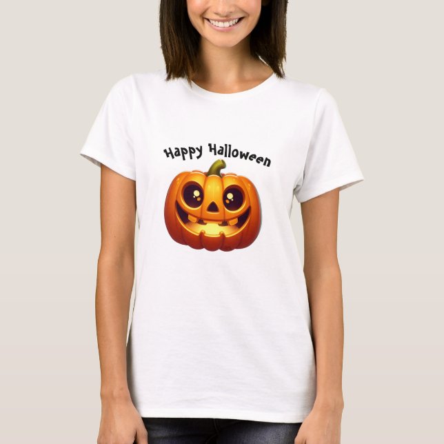 T-shirt C'est l'heure d'Halloween (Devant)