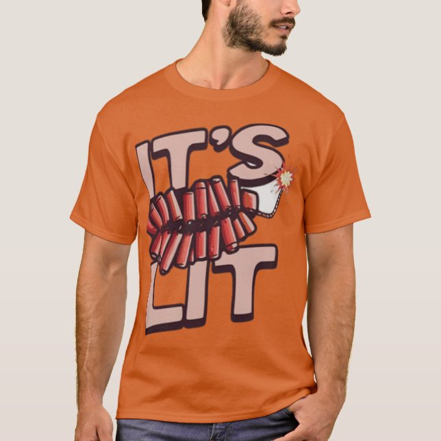 T-shirt C'est Lit Firecracker (Devant)