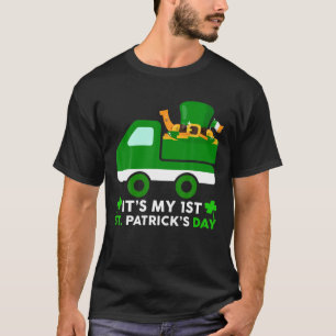 T-shirt C'est ma 1ère Saint-Patrick Première Fête Mignonne