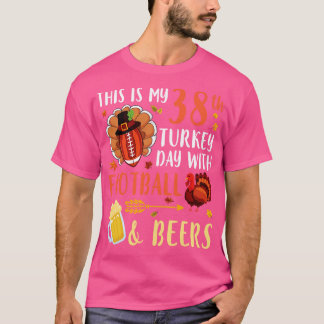 T-shirt C'Est Ma 38E Journée De Turquie Avec Et Bières Boi