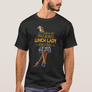 T-shirt C'est ma cafétéria costumée pour déjeuner d'Hallow