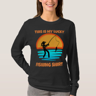 T-shirt C'Est Ma Chance Pêcheuse Femme Pêche Vêtements