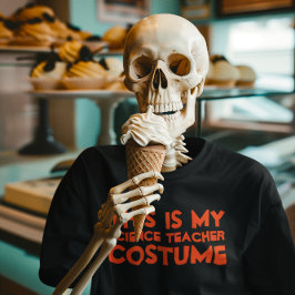 T-shirt C'Est Ma Chemise Costume D'Enseignant En Sciences