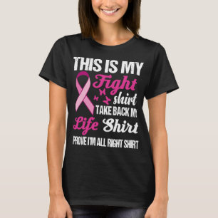 T-shirt C'est ma chemise de combat qui me ramène ma chemi