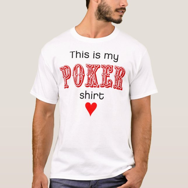 T-shirt C'est ma chemise de tisonnier (le coeur) (Devant)