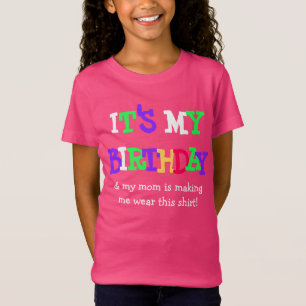T-Shirt C'est ma chemise drôle d'anniversaire