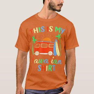 T-shirt C'est Ma Chemise Hawaïenne Voyage À Hawaï Pour Hom