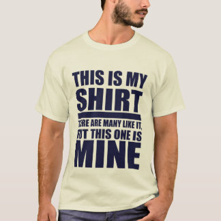 T-shirt C'EST MA CHEMISE - la croyance du fusilier