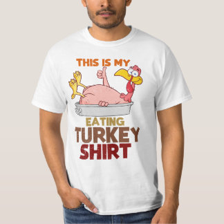 T-shirt C'est Ma Chemise Pour Manger La Dinde – Drôle De T
