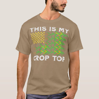 T-shirt C'Est Ma Cultures Top Drôle Agriculteur Agricole M