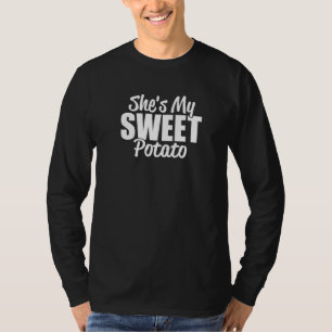 T-shirt C'est ma douce pomme de terre Couples mignonnes qu