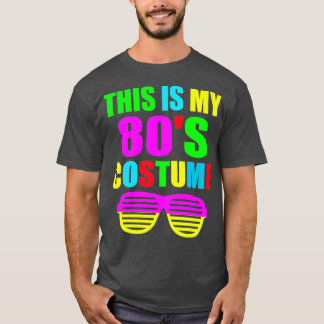 T-shirt C'est ma fête des années 80 Costume 70's 80