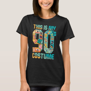 T-shirt C'est ma fête des années 90 Costume 80's 90