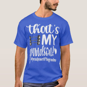 T-shirt C'est ma grand-mère fière d'être motrice