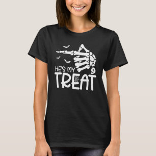 T-shirt C'est ma menace et c'est ma trompe-l'oeil Couples