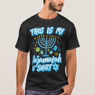 T-shirt C'est Ma Menorah De Hanukkah Bougies Femme Drôle