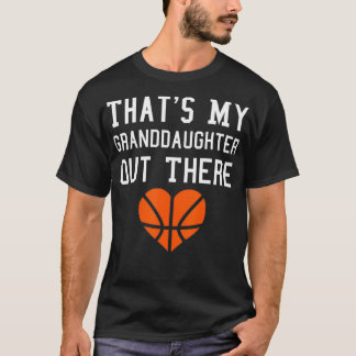 T-shirt C'Est Ma Petite-Fille Là-Bas Basketball