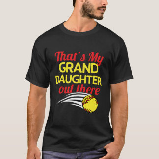 T-shirt C'Est Ma Petite-Fille Là-Dehors, Mon Grand-Parène 