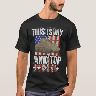 T-shirt C'Est Ma Plaisanterie De Char Débardeur Pun M4A3EB