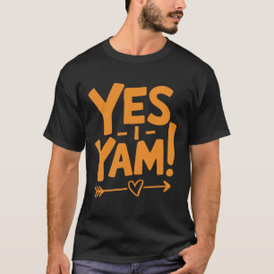T-shirt C'est ma pomme de terre douce que je suis en train