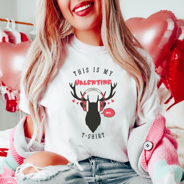 T-shirt C'est ma Saint Valentin Femmes (Créateur téléchargé)