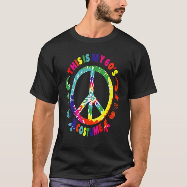 T-shirt C'Est Ma Soirée Costumée Des Années 60 Porter Hipp (Devant)