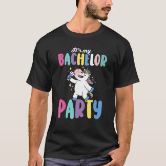 T-shirt C'est ma soirée de célibataire pour le marié homme