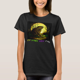 T-shirt C'est Mardi Gras Y'all New Orleans Nutria Rat 2