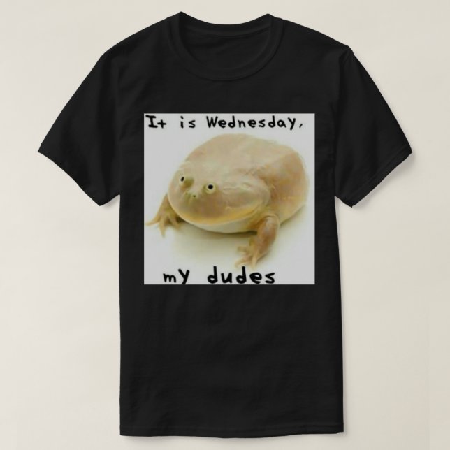 T-shirt C'est mercredi mes mecs 3 (Design devant)