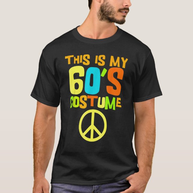 T-shirt C'Est Mes 60s Costume Theme Party Porter Costume O (Devant)