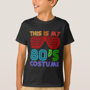 T-shirt C'Est Mes 80s Costume Fancy Dress Party Idea Hall