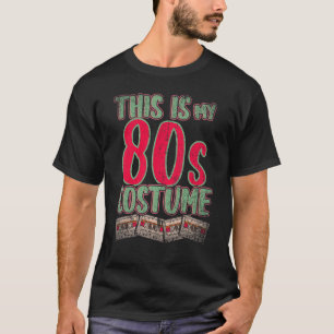 T-shirt C'Est Mes 80s Costume Party 1980 Retro Cassette E