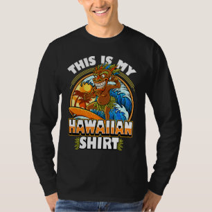 T-shirt C'est Mes Vacances D'été Hawaïennes à la Plage