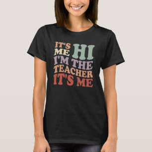 T-shirt C'est moi Salut Je suis le professeur C'est moi