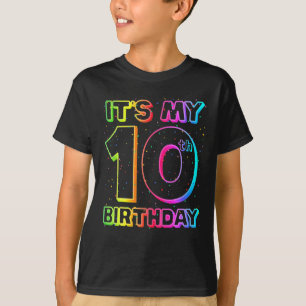 T-shirt C'est mon 10e anniversaire Dixième anniversaire 10