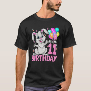 T-shirt C'est mon 11e anniversaire Rabbit 11e anniversaire
