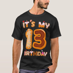 T-shirt C'est mon 13 Anniversaire Cake Ado Drôle 13ème