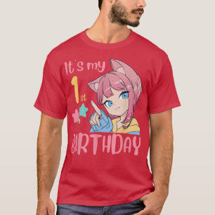 T-shirt C'est mon 1er anniversaire Anime Anniversaire Fill