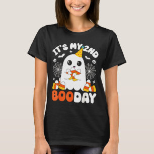 T-shirt C'est mon 2ème jour de Boo, Fantôme drôle d'Hallow