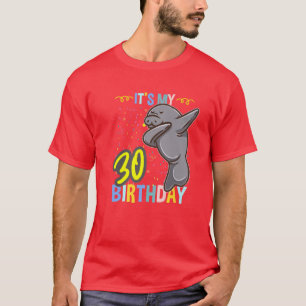 T-shirt C'Est Mon 30E Anniversaire Dabbing Mana