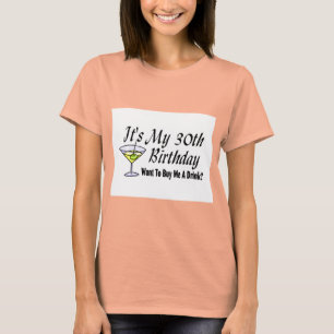 T-shirt C'est mon 30ème anniversaire