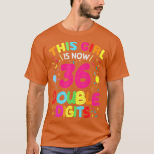 T-shirt C'est mon 36e anniversaire 1986 sa fille est maint