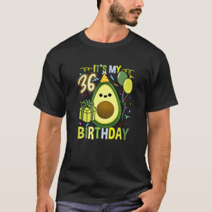 T-shirt C'Est Mon 36E Anniversaire De L'Avocado