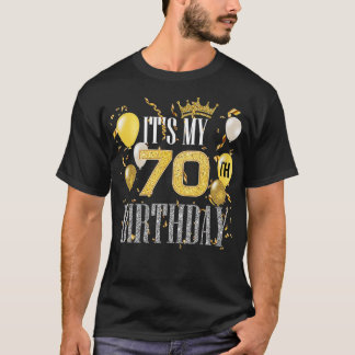 T-shirt C'est mon 70e anniversaire Cool 70 ans Anniversair