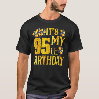 T-shirt C'Est Mon 95ème Anniversaire Joyeux 1927 Anniversa