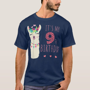 T-shirt C'Est Mon 9E Anniversaire Neuf Anniversaire Fille 
