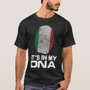 T-shirt C'EST MON ADN DANS l'empreinte de la fierté nation