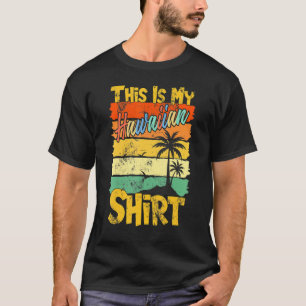 T-shirt C'est mon Aloha hawaïen pour hommes et femmes B